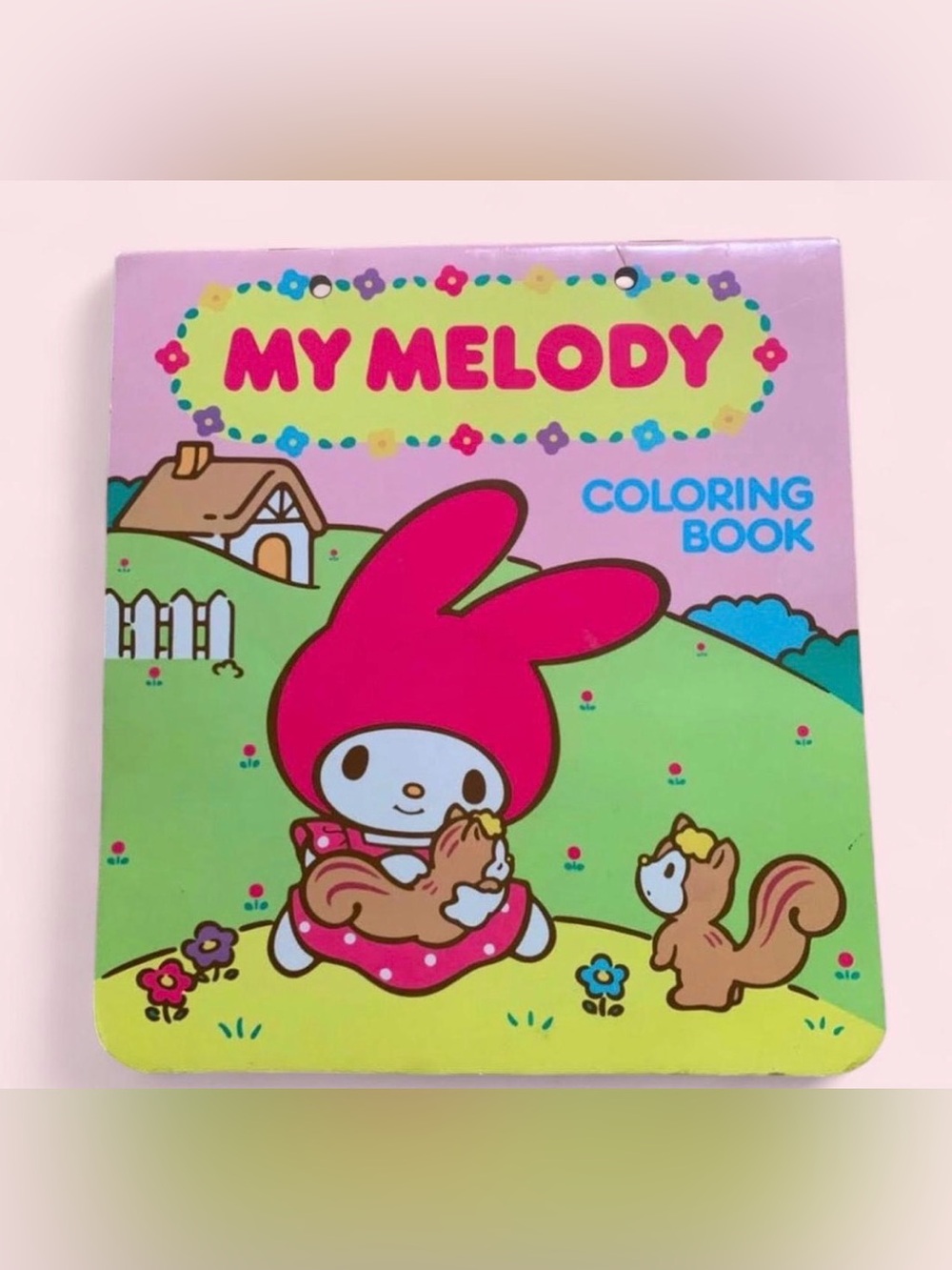Vintage Sanrio My Melody Coloring Book